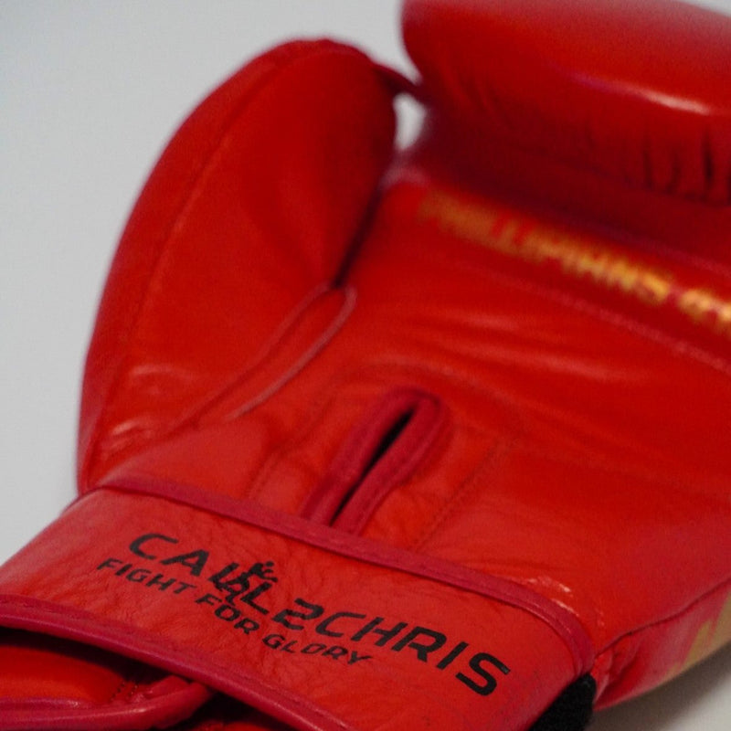 Boxing Gloves Red / Gold